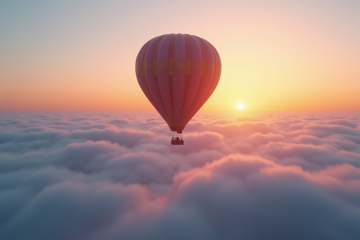 montgolfière ciel