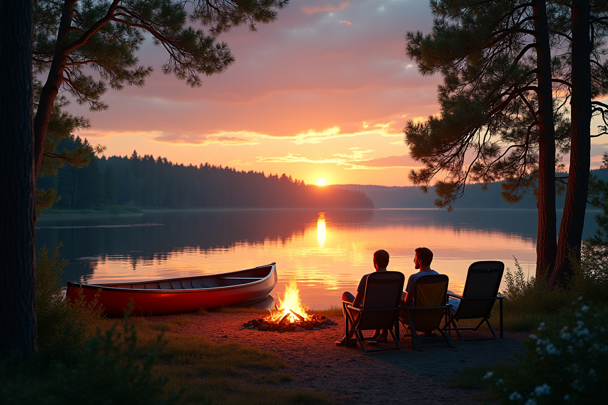 camping été